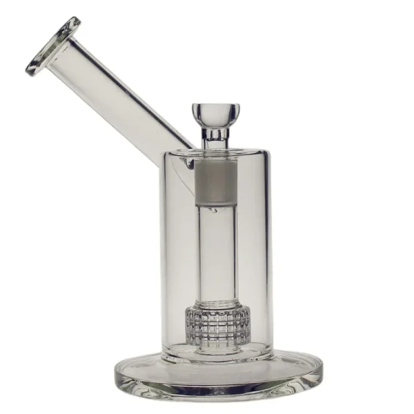 Matrix sidecar bong Hookahs birdcage perc Dab Rig thick smoking water pipe Joint size18.8mm/14.4mm SAML GLASS PG3009 Improved Version FC-187 FC-188 Wide Thick Base_VAPORMALLS