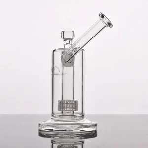 With Logo New Matrix Sidecar Glass Hookah Bong Birdcage Perc Smoking Bongs Thick Glass Water Pipes with 18mm Joint_VAPORMALLS