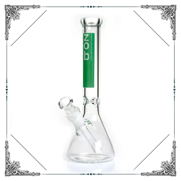 Limited Edition Zob Hitman Glass Mini Bottom Beaker Bong 10 Inches Smoking Water Pipes Bongs 14.4 mm Joint Smoking Hookahs_VAPORMALLS