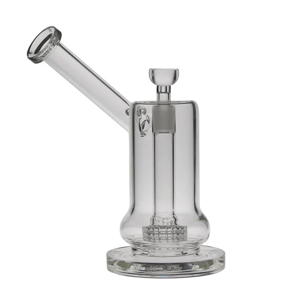 Matrix sidecar bong Hookahs birdcage perc Dab Rig thick smoking water pipe Joint size18.8mm/14.4mm SAML GLASS PG3009 Improved Version FC-187 FC-188 Wide Thick Base_VAPORMALLS