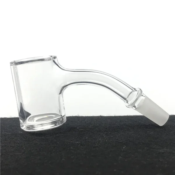 Artwork HQ Fully Weld Quartz Banger Nail with Hookah 25mm 2.5mm Thick Beveled Bangers Heady Nails Domeless Artist Art Smoking Smooth Joint_VAPORMALLS