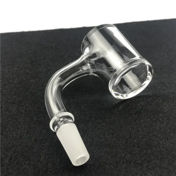 Artwork HQ Fully Weld Quartz Banger Nail with Hookah 25mm 2.5mm Thick Beveled Bangers Heady Nails Domeless Artist Art Smoking Smooth Joint_VAPORMALLS