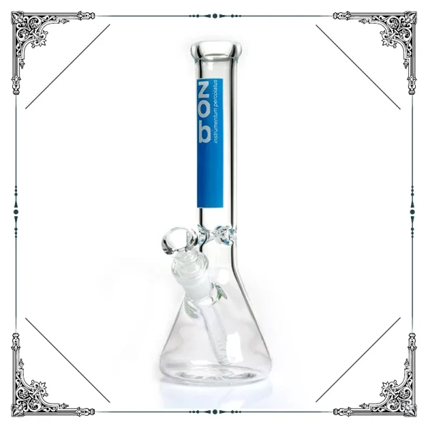 Limited Edition Zob Hitman Glass Mini Bottom Beaker Bong 10 Inches Smoking Water Pipes Bongs 14.4 mm Joint Smoking Hookahs_VAPORMALLS